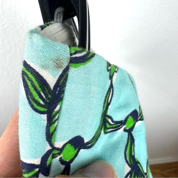 Lilly Pulitzer Bowen Tassel Blue & Green mini dress size 0 - Picture 9 of 9